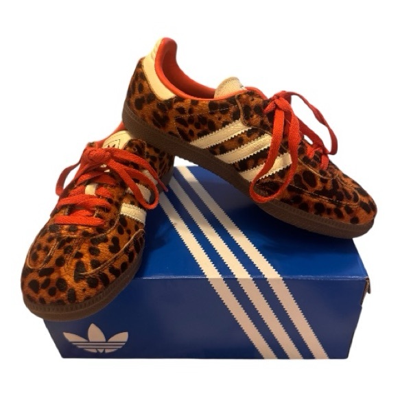 adidas Samba OG Red Leopard - Size 7 - Picture 3 of 9